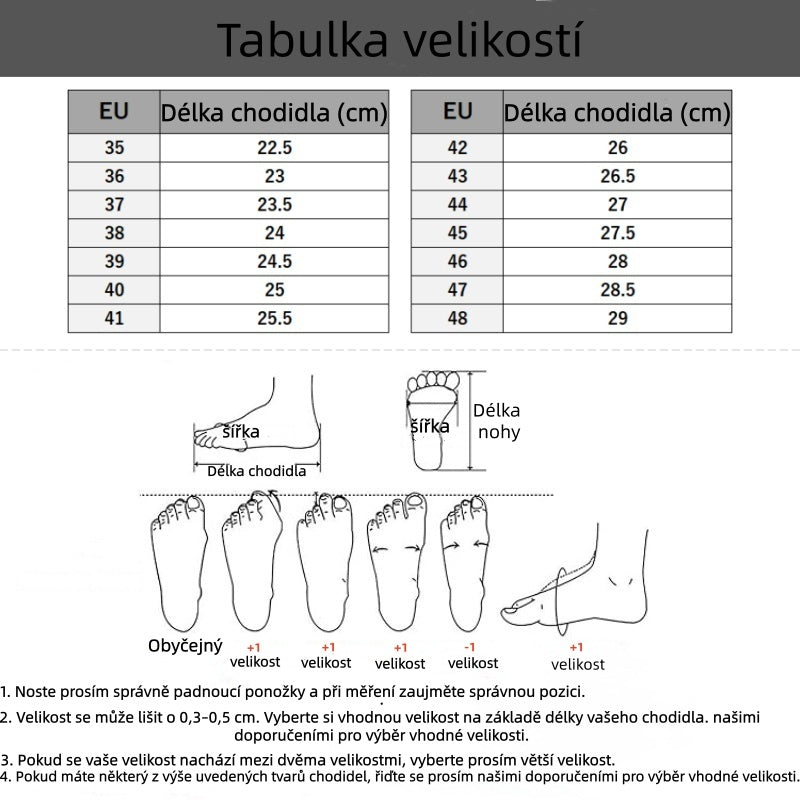(🔥50% sleva dnes - nenechte si ji ujít!)⏰ - Značka ROOREN® - Měkká a pohodlná německá ortopedická obuv✅ (ulevuje od bolesti nohou)