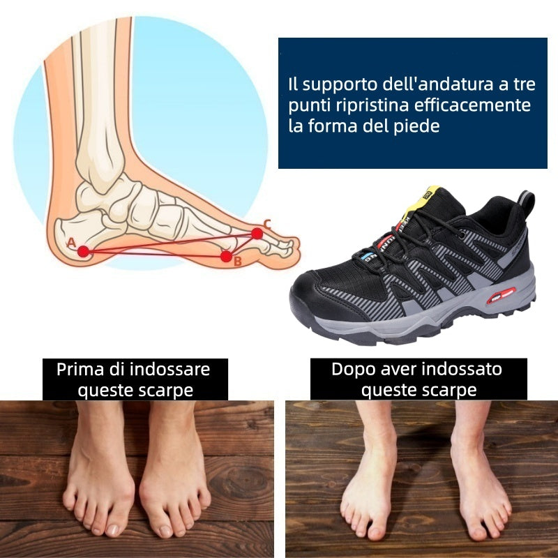 Unisex ortopedická obuv ROOREN® | Lehká, pohodlná a prodyšná sportovní obuv | Ergonomicky navržená pro úlevu od bolesti zad, kloubů a nohou | Časově omezená sleva 50 %, do vyprodání zásob