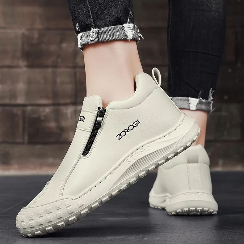 【⏰Dnes sleva 67 % - Končí brzy🔥】Protiskluzová a hřejivá turistická obuv ROOREN® - Vyrobena z italské hovězí kůže, s konstrukcí na podporu klenby, pohodlná a odolná, zmírňuje nepohodlí nohou!