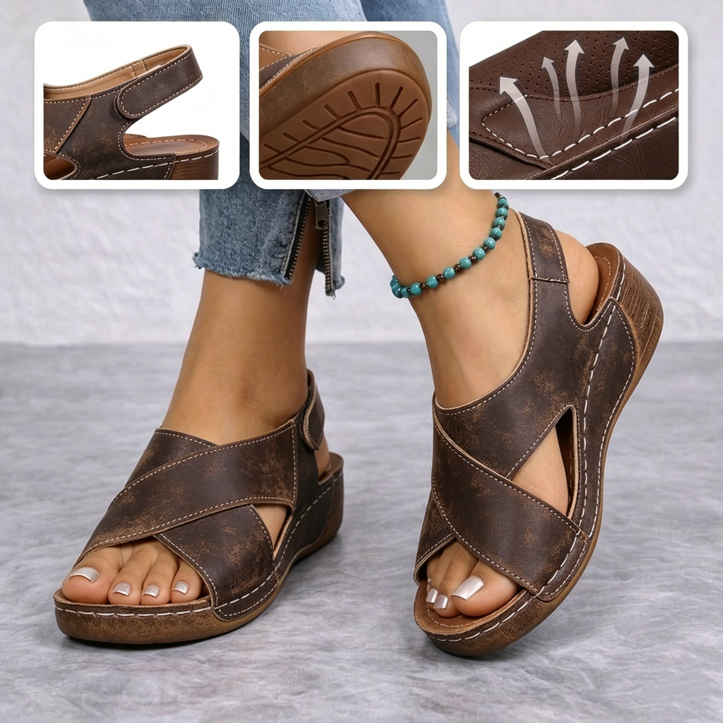 🔥 Časově omezená nabídka: sleva 50 %! Letní ortopedické sandály: ergonomicky tvarované pro pohodlí, prodyšnost a úlevu od bolesti ✅