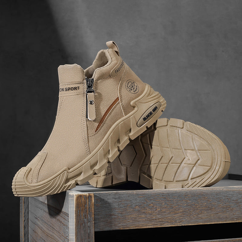 【⏰Dnes sleva 70 % - brzy končí🔥】Protiskluzová turistická obuv ROOREN® - Vyrobena z italské hovězí kůže, s oporou klenby, pohodlná a odolná, zmírňuje nepohodlí chodidel!