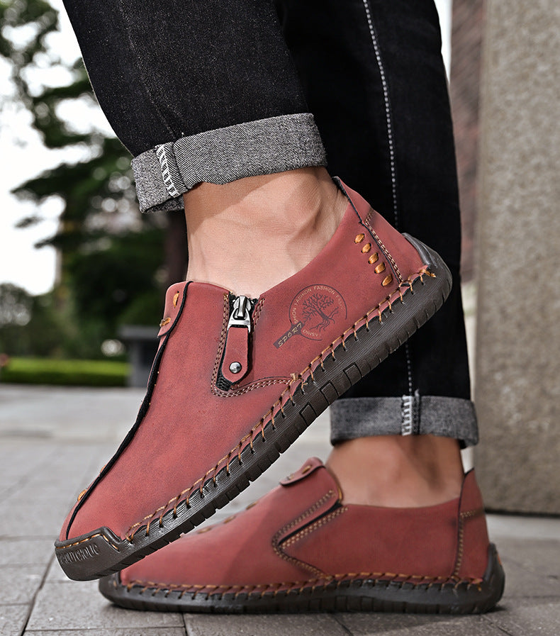 【⏰Časově omezená sleva 50 % – Nenechte si ji ujít】Ergonomická ortopedická obuv – ✅️ Korekce držení těla při chůzi – Voděodolná a protiskluzová 👞 Vybraná italská kůže