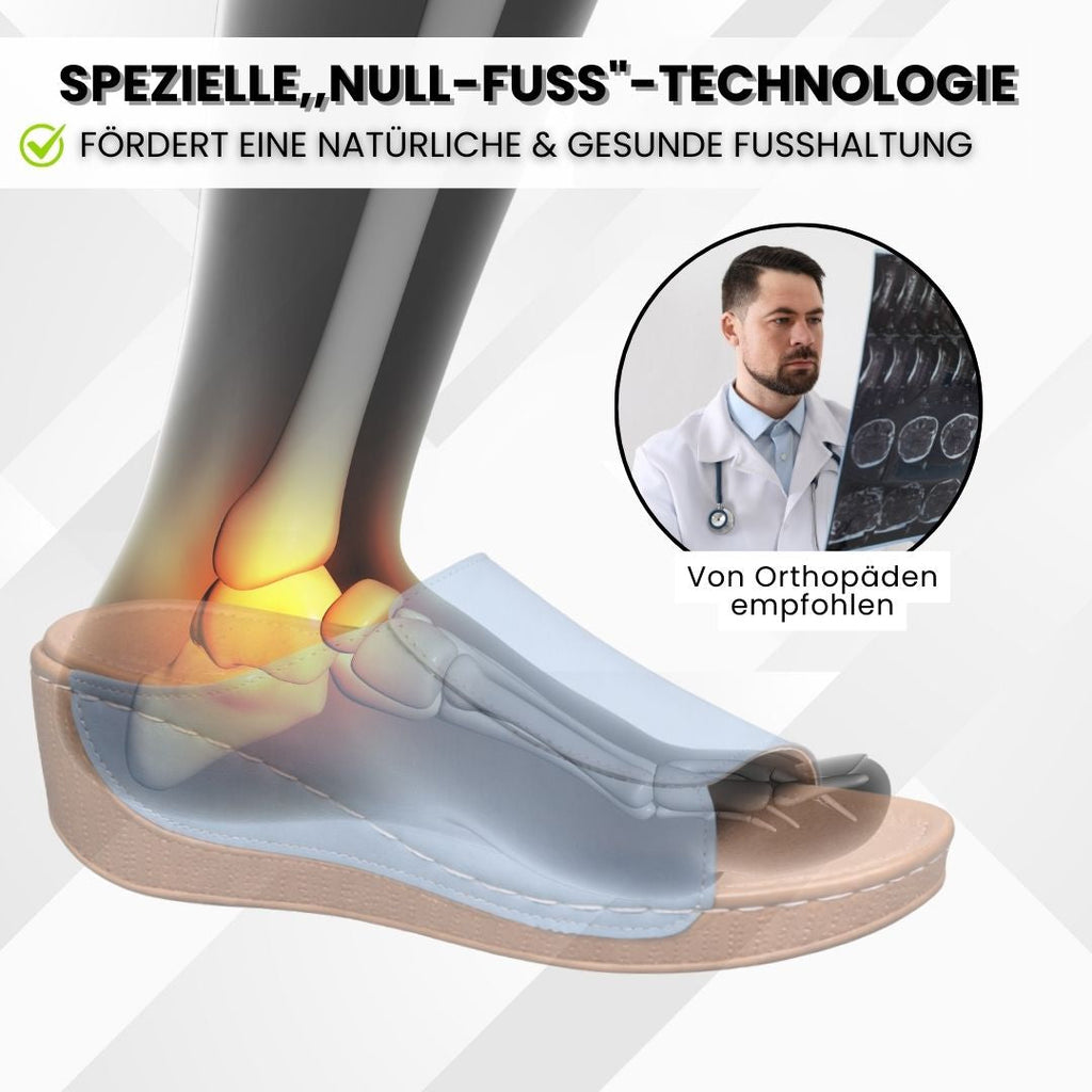 VivaStep Sandalen - Anatomisch entlastende & rutschfeste Sandalen | Ergonomisches Design