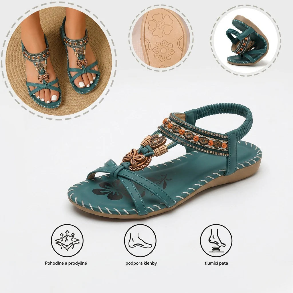 [🎁Dnes za poloviční cenu! Nenechte si to ujít!] Ergonomicky tvarované ortopedické sandály: chůze bez bolesti. 👞Zaručují větší pohodlí při chůzi.