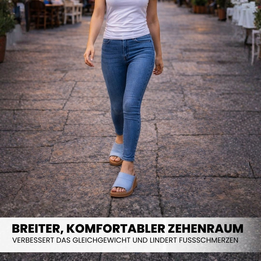 VivaStep Sandalen - Anatomisch entlastende & rutschfeste Sandalen | Ergonomisches Design
