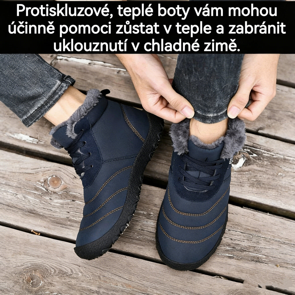 📣Časovno omejena ponudba danes - 70 % popust⏰: VERNOAN® , Ergonomsko oblikovani, varni in topli zimski ortopedski čevlji. 👍 Posebej zasnovani za moške, ki trpijo zaradi bolečin v stopalih, olajšajo hojo!