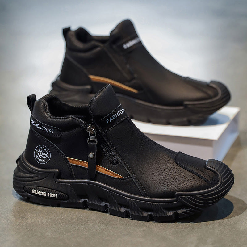 【⏰Dnes sleva 70 % - brzy končí🔥】Protiskluzová turistická obuv ROOREN® - Vyrobena z italské hovězí kůže, s oporou klenby, pohodlná a odolná, zmírňuje nepohodlí chodidel!