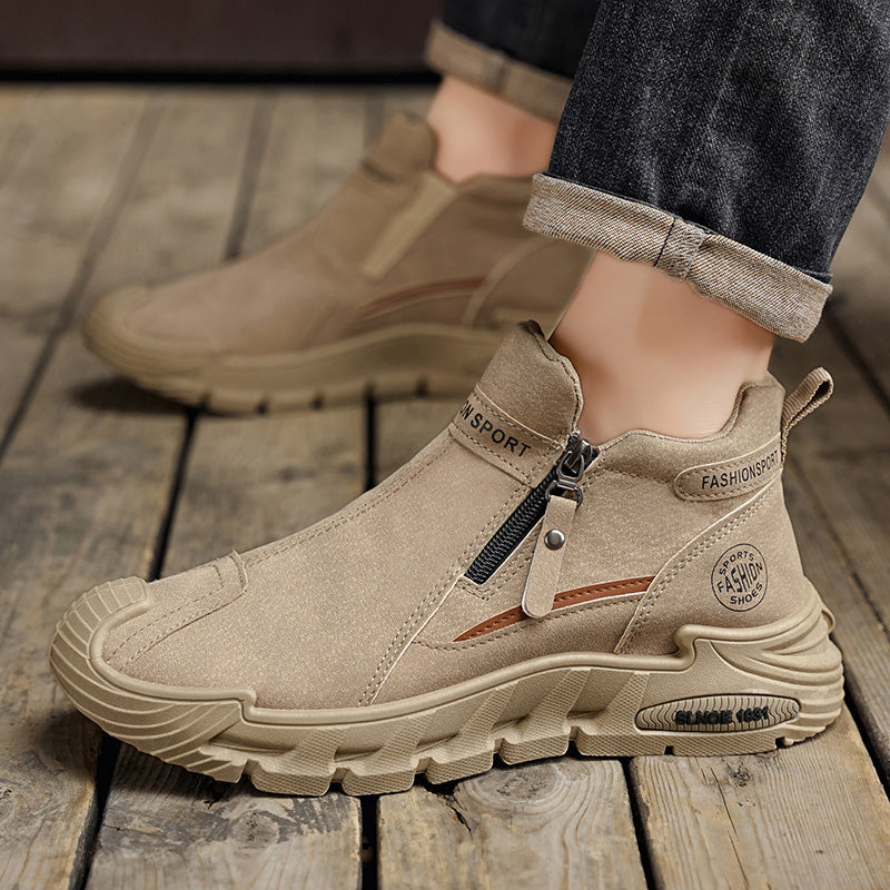 【⏰Dnes sleva 70 % - brzy končí🔥】Protiskluzová turistická obuv ROOREN® - Vyrobena z italské hovězí kůže, s oporou klenby, pohodlná a odolná, zmírňuje nepohodlí chodidel!