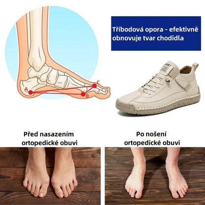 Poslední den! Sleva 70 %! ✅ Ortopedická zdravotní obuv určená speciálně pro lidi s problémy s nohama k úlevě od bolesti zad, kloubů a chodidel.