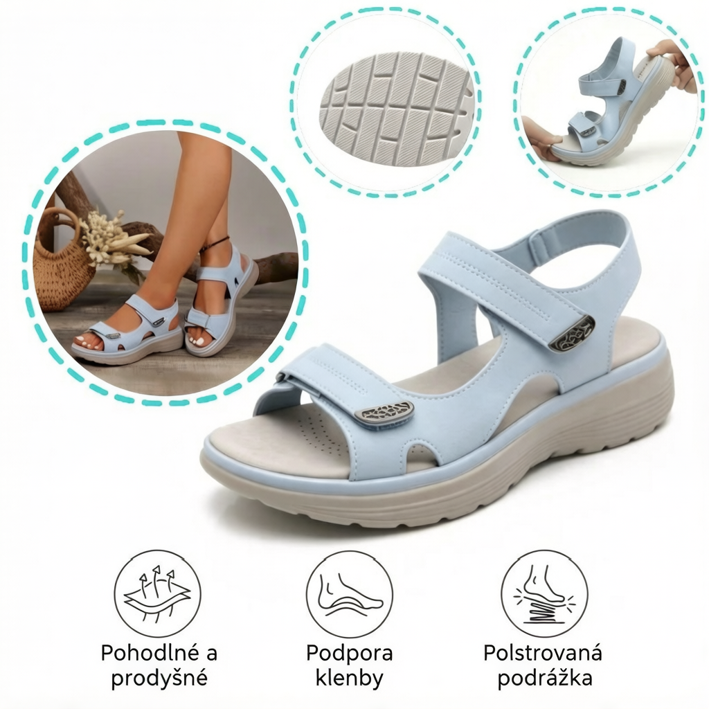 🎁Poslední den s 50% slevou! Nenechte si to ujít! ⏰Ulevit od bolesti nohou a fasciitidy - pohodlné a cool ortopedické boty🔴