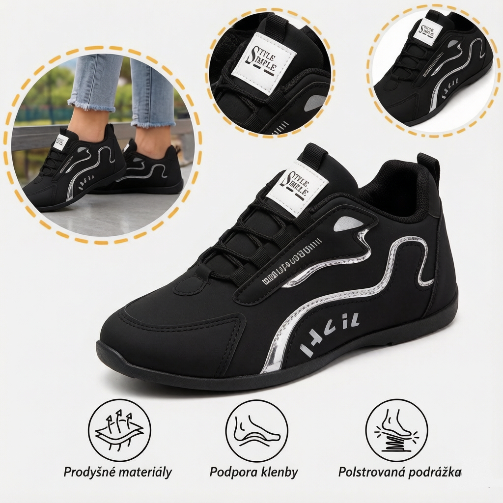 🎁Poslední den na využití 50% slevy! Nenechte si ujít příležitost! ⏰Ulevit od bolesti nohou a fasciitidy - Nepromokavá a protiskluzová ortopedická obuv🔴