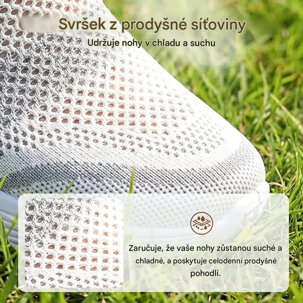 (🔥60% sleva dnes - nenechte si to ujít!) ROOREN® - Dámská ortopedická obuv s tlumením a prodyšným úpletem ✅ Rozlučte se s bolestí nohou a užívejte si celodenní pohodlí!
