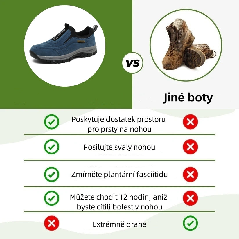 🔥Dnešní speciální nabídka🦌Prémiové semišové boty🦶Ulevte od bolesti nohou a plantární fasciitidy✅Nepromokavé, protiskluzové, měkké a pohodlné