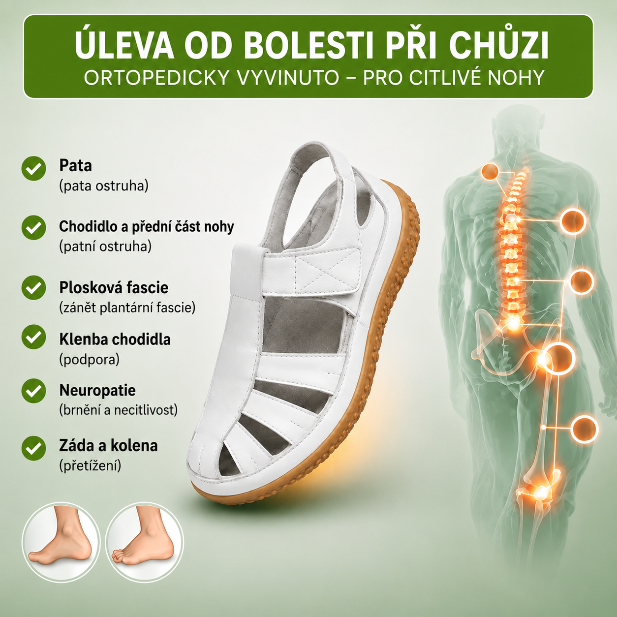 🔥50% sleva: Sandály BellaVita z pravé kůže – Pohodlné – Prémiová měkkost · Protiskluzové · Lehké · Chladivé