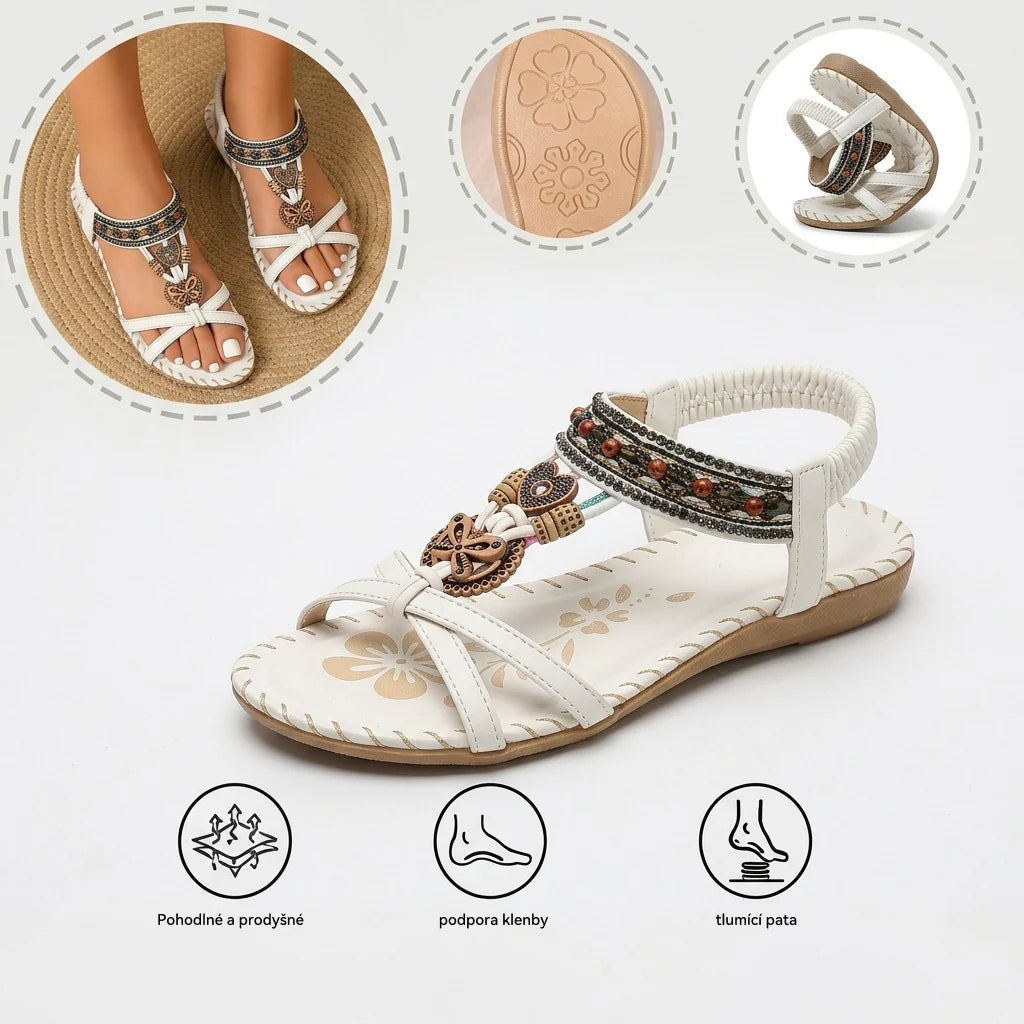 [🎁Dnes za poloviční cenu! Nenechte si to ujít!] Ergonomicky tvarované ortopedické sandály: chůze bez bolesti. 👞Zaručují větší pohodlí při chůzi.