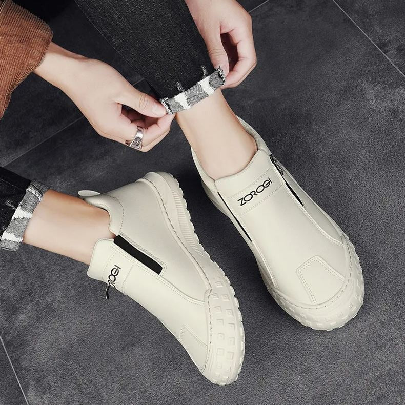 【⏰Dnes sleva 67 % - Končí brzy🔥】Protiskluzová a hřejivá turistická obuv ROOREN® - Vyrobena z italské hovězí kůže, s konstrukcí na podporu klenby, pohodlná a odolná, zmírňuje nepohodlí nohou!