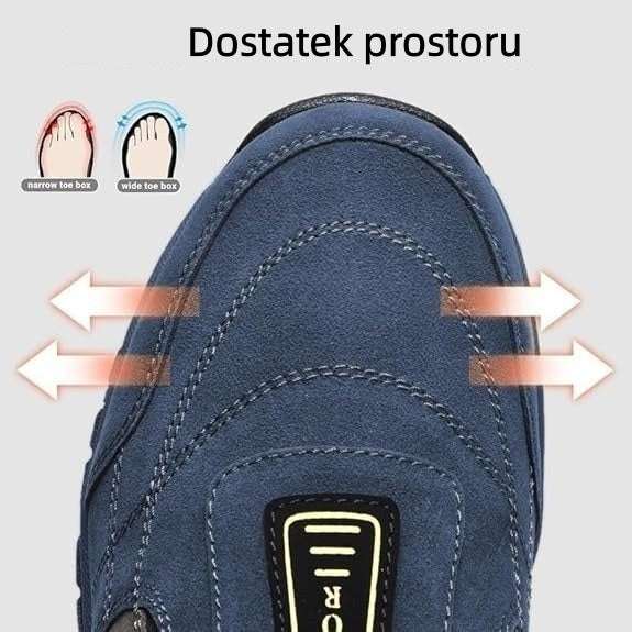 🔥Dnešní speciál: Sleva 50 %! ⏰ - Pánská ortopedická obuv Rooren®, zimní sněhule. 👞 Protiklouzavé a teplé - Pohodlný střih - Ergonomický design.