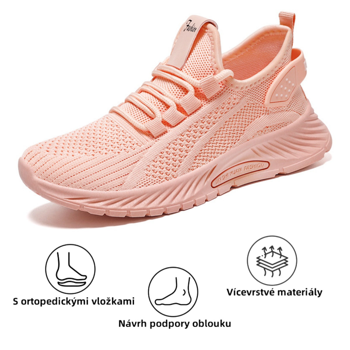【🔥Dnes za poloviční cenu - Nenechte si to ujít】Ergonomická ortopedická obuv,Nejlepší tenisky - lehká, pohodlná, měkká a prodyšná. Snadno se zbavte bolesti nohou👞 Usnadněte si chůzi