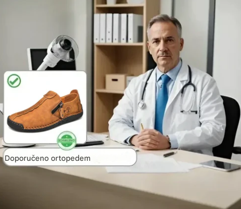 🔥Pánská ortopedická obuv z australské telecí kůže👞Ručně šitá✅Pohodlná chůze, úleva od bolesti✅Nepromokavá a protiskluzová✅