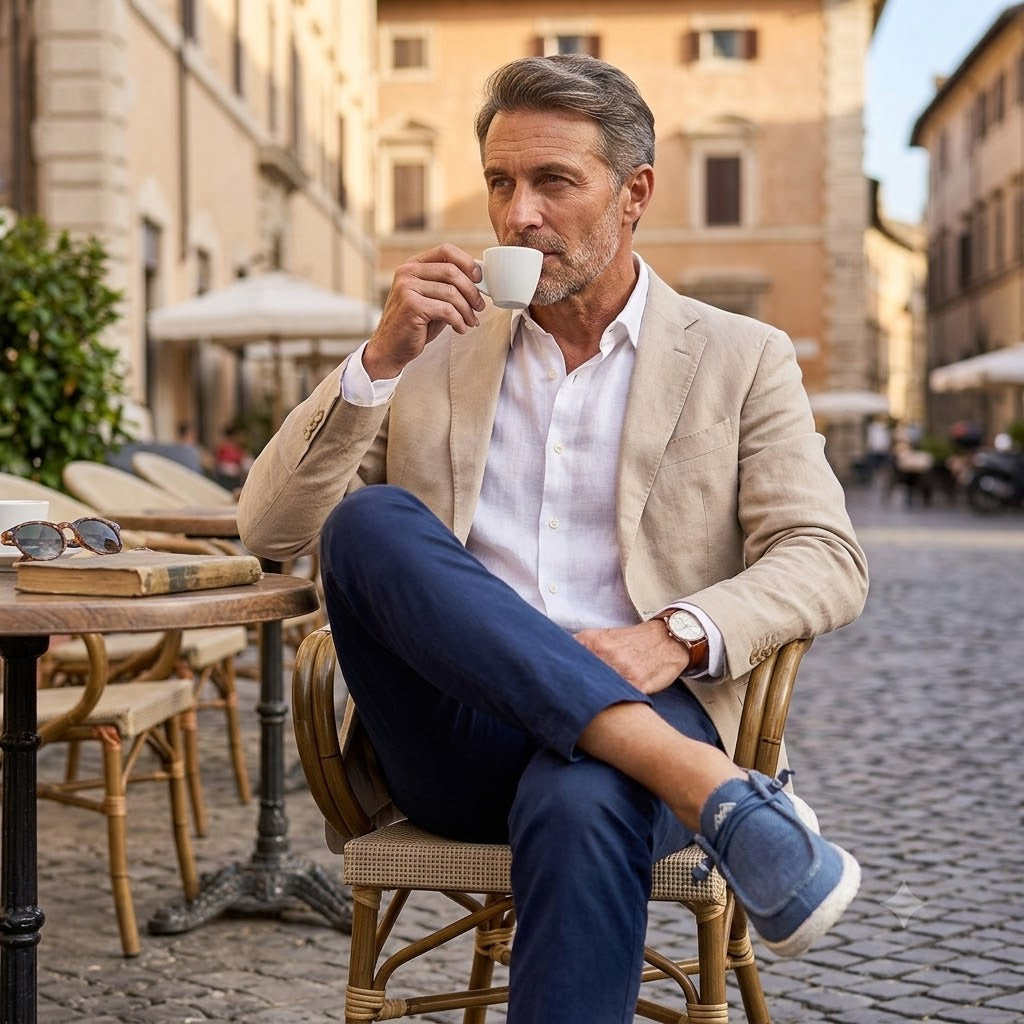 🎉 Časově omezená nabídka! 👞 Pánská letní volnočasová obuv | Ultralehká a prodyšná ✅ Nazouvací design, snadné nazouvání a zouvání 👣 Měkká, protiskluzová podrážka 🚶 S oporou klenby pro pohodlnou celodenní chůzi