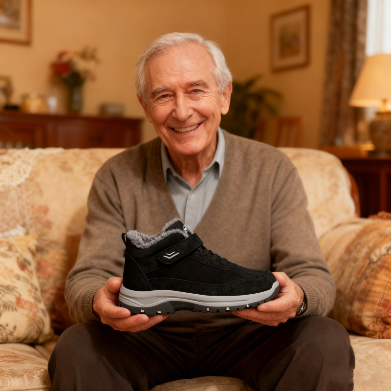 (🔥Dnes po omezenou dobu platí sleva 70 % – nenechte si ji ujít!)⏰ – Luxusní italská zimní ortopedická obuv – ergonomicky tvarovaná pro celodenní chůzi, která zmírňuje únavu a bolest.