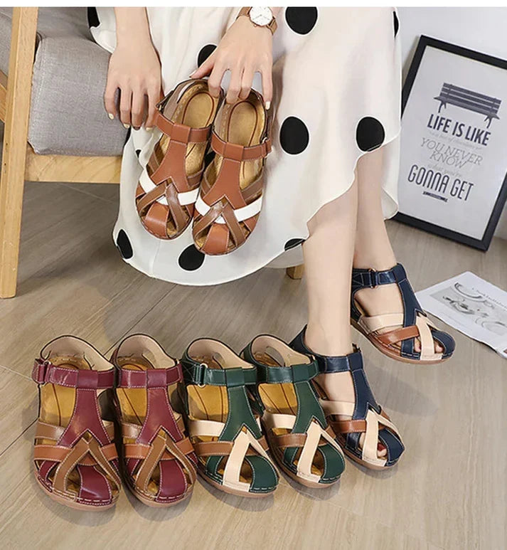 🎁Dnes za poloviční cenu - nenechte si to ujít|Ergonomicky tvarované ortopedické sandály - bezbolestná chůze👞usnadňují chůzi