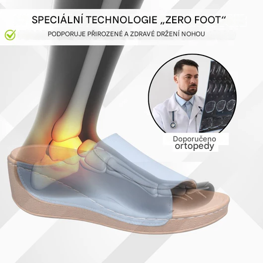 【🎁Poslední den za poloviční cenu! Nenechte si to ujít!】Ortopedické a nárazy tlumící sandály s ergonomickým designem pro pohodlnější chůzi👞