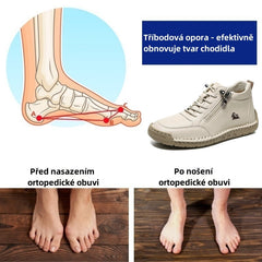 Poslední den! Sleva 70 %! ✅ Ortopedická zdravotní obuv navržená speciálně pro lidi s problémy s nohama – ulevuje od bolesti zad, kloubů a chodidel.