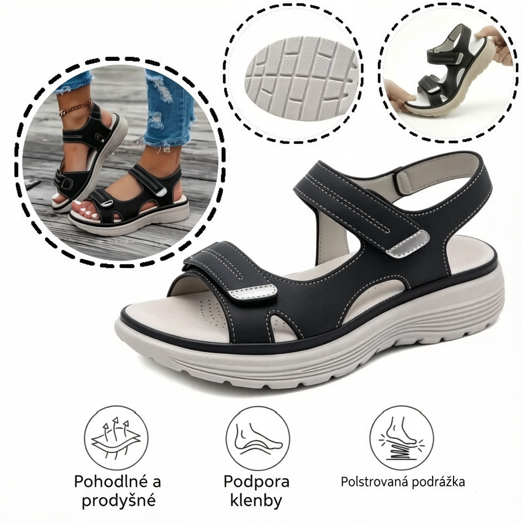 🎁Poslední den s 50% slevou! Nenechte si to ujít! ⏰Ulevit od bolesti nohou a fasciitidy - pohodlné a cool ortopedické boty🔴