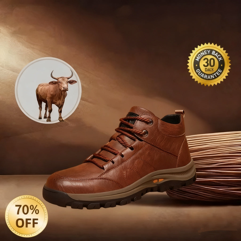 Buty ortopedyczne Oarone® | 🔥Ergonomicznie zaprojektowane skórzane buty, które są antypoślizgowe, wodoodporne, ✅łagodzą ból i zapewniają wygodę bez zmęczenia.