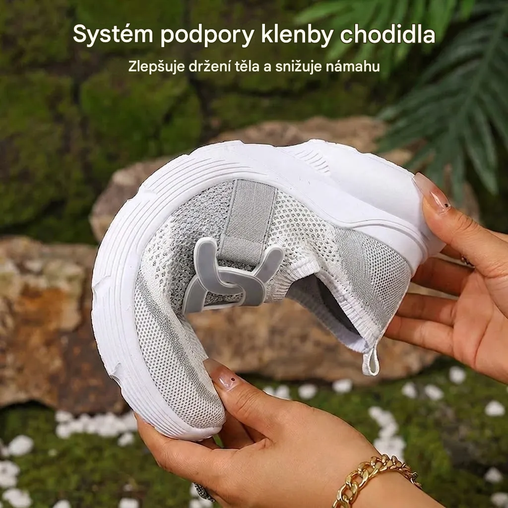 (🔥60% sleva dnes - nenechte si to ujít!) ROOREN® - Dámská ortopedická obuv s tlumením a prodyšným úpletem ✅ Rozlučte se s bolestí nohou a užívejte si celodenní pohodlí!