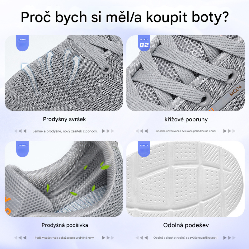 【🎁Dnes sleva 50 % - Nenechte si ujít】 Ergonomicky tvarovaná ortopedická obuv - úleva od bolesti kloubů👞 Snižuje tlak při chůzi