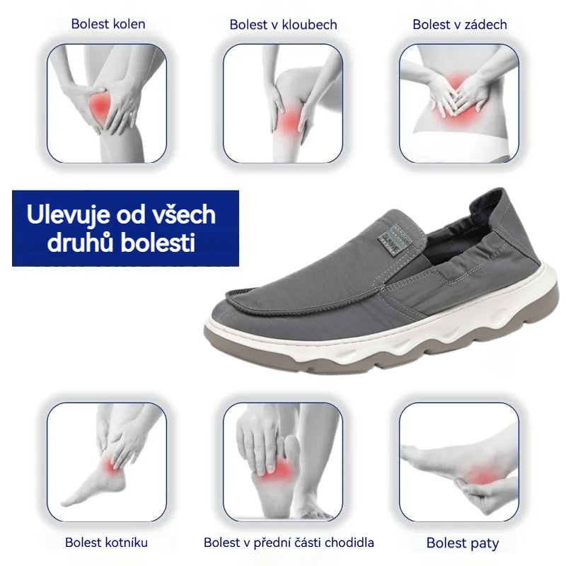 ⏰Časově omezená sleva 50 %: Ortopedické boty ROOREN® - 👞 - Měkké a pohodlné, protiskluzové a voděodolné. Poskytují oporu klenby a zmírňují bolest.