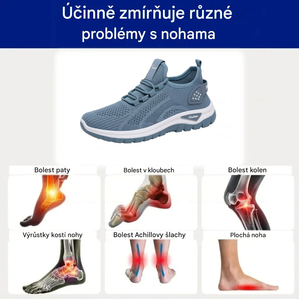 🎉Poslední den! Sleva 50 %! ✅ Ortopedická zdravotní obuv navržená speciálně pro lidi s problémy s nohama k úlevě od bolesti zad, kloubů a chodidel.