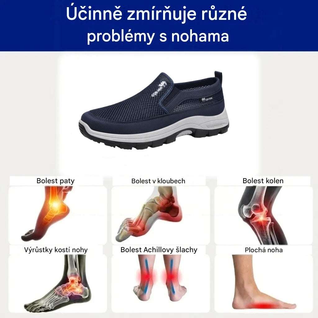 🎉Poslední den! Sleva 50 %! ✅ Ortopedická zdravotní obuv navržená speciálně pro lidi s problémy s nohama k úlevě od bolesti zad, kloubů a chodidel.