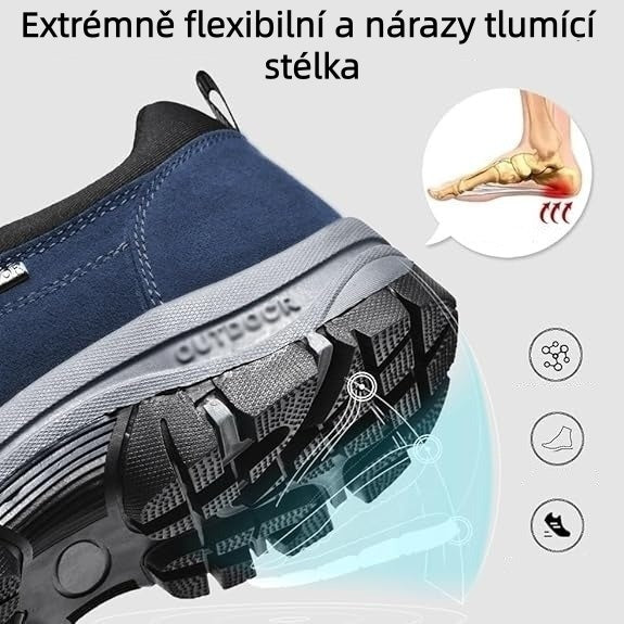🔥Dnešní speciál: Sleva 50 %! ⏰ - Pánská ortopedická obuv Rooren®, zimní sněhule. 👞 Protiklouzavé a teplé - Pohodlný střih - Ergonomický design.