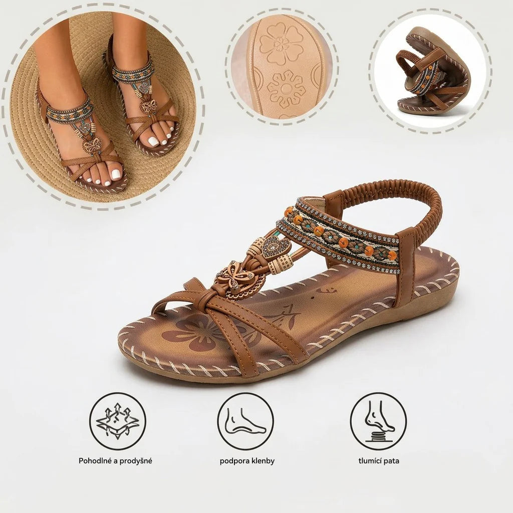 [🎁Dnes za poloviční cenu! Nenechte si to ujít!] Ergonomicky tvarované ortopedické sandály: chůze bez bolesti. 👞Zaručují větší pohodlí při chůzi.