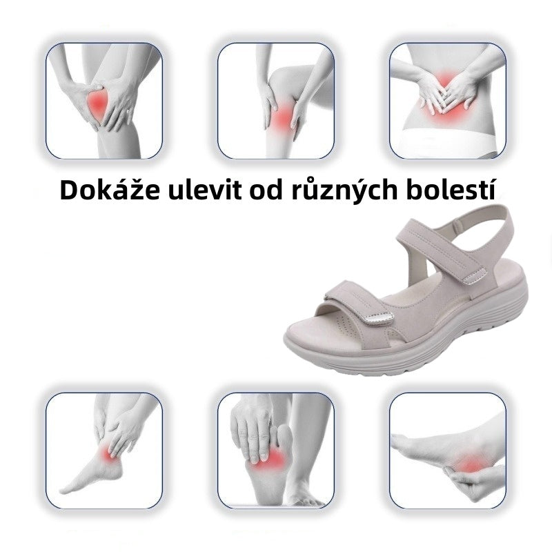 🎁Poslední den s 50% slevou! Nenechte si to ujít! ⏰Ulevit od bolesti nohou a fasciitidy - pohodlné a cool ortopedické boty🔴