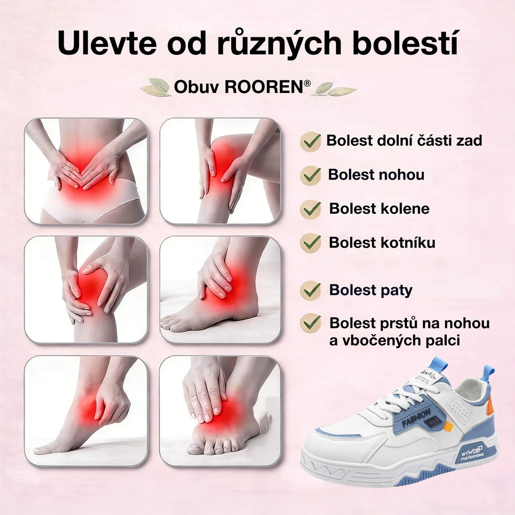 🎁Poslední den na využití 50% slevy! Nenechte si ujít příležitost! ⏰Ulevit od bolesti nohou a fasciitidy - Pohodlná, protiskluzová a prodyšná ortopedická obuv