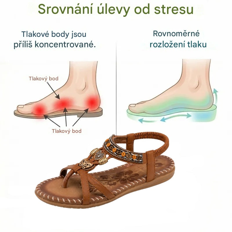 [🎁Dnes za poloviční cenu! Nenechte si to ujít!] Ergonomicky tvarované ortopedické sandály: chůze bez bolesti. 👞Zaručují větší pohodlí při chůzi.