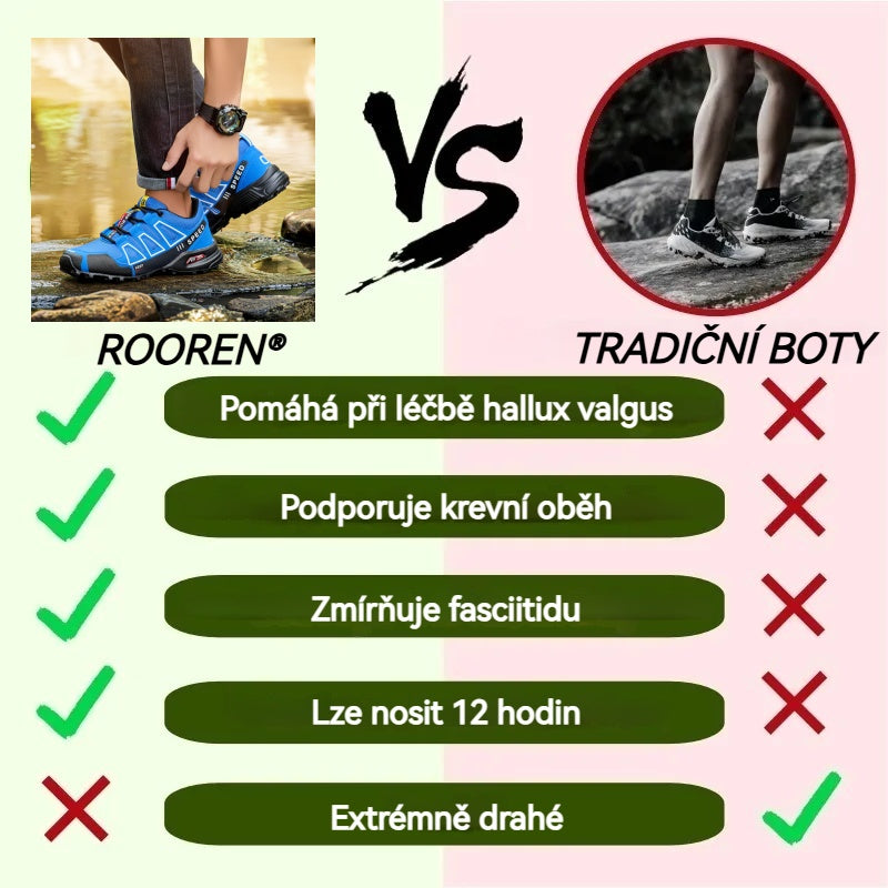 【⏰Dnes sleva 70 % - brzy končí🔥】Turistické boty ROOREN® - Vyrobeny z prvotřídní kůže s oporou klenby, pohodlné, odolné a zmírňují nepohodlí nohou!