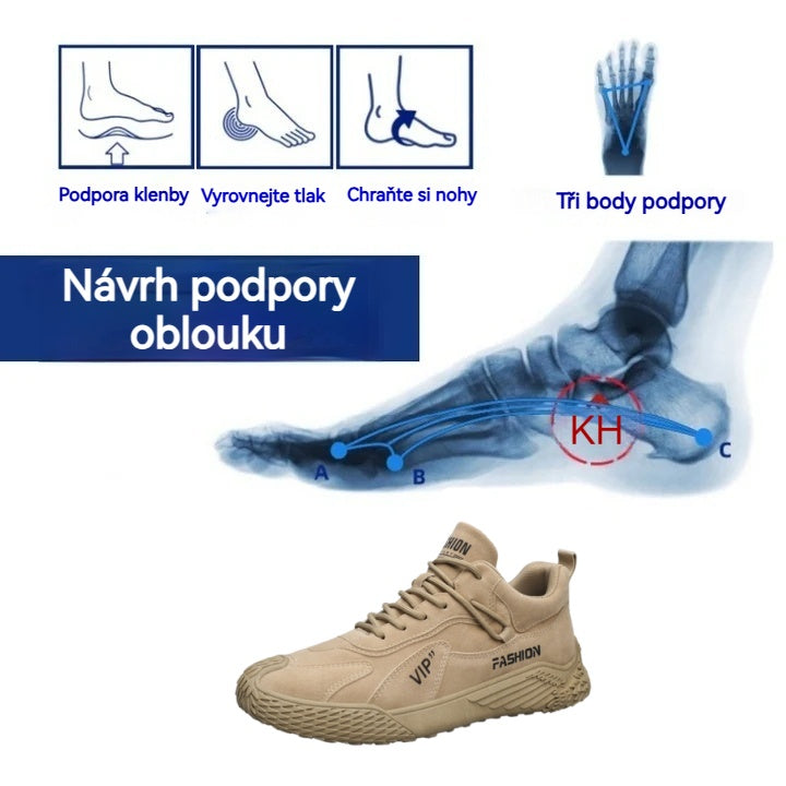 (🔥50% sleva dnes - nenechte si to ujít)⏰ - Značka ROOREN - Měkké a pohodlné německé ortopedické tenisky (podpora klenby - úleva od bolesti chodidla)