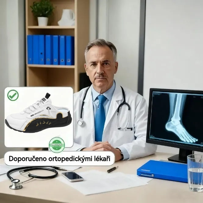 【🔥Dnes zľava 50 % – nenechajte si to ujsť】 Ergonomicky tvarovaná, pohodlná a prodyšná ortopedická obuv– ľahko sa zbavíte bolesti nôh