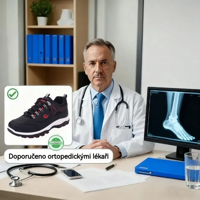 Ortopedická obuv ROOREN® – Ergonomicky navržená pro úlevu od bolesti zad, kloubů a nohou – Unisex.