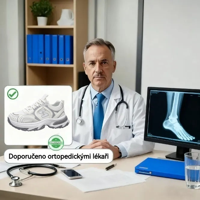 Ortopedická obuv ROOREN® – ergonomicky navržená pro bolesti zad, nohou a kloubů .