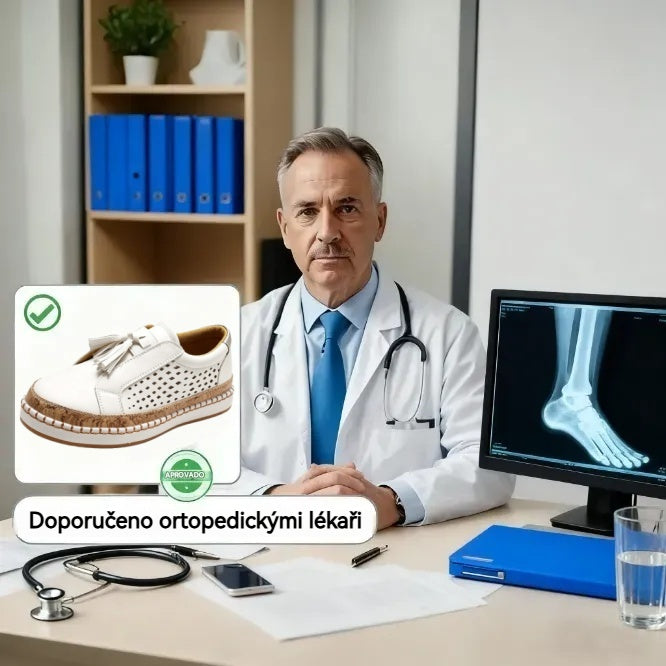 🎁Poslední den na využití 50% slevy! Nenechte si ujít tuto příležitost! ⏰Ulevit od bolesti nohou a plantární fasciitidy: pohodlná a prodyšná ortopedická obuv🔴