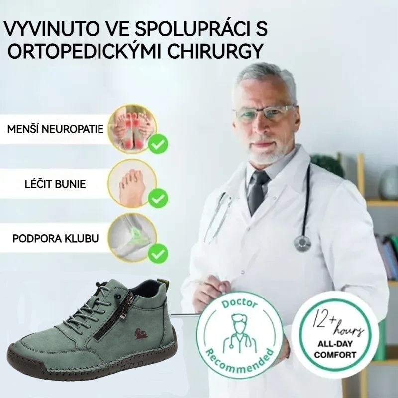 🔥 50% sleva | Ortopedická obuv ROOREN® | Poskytuje oporu klenby, zmírňuje bolest a usnadňuje chůzi | Vhodná pro muže i ženy.