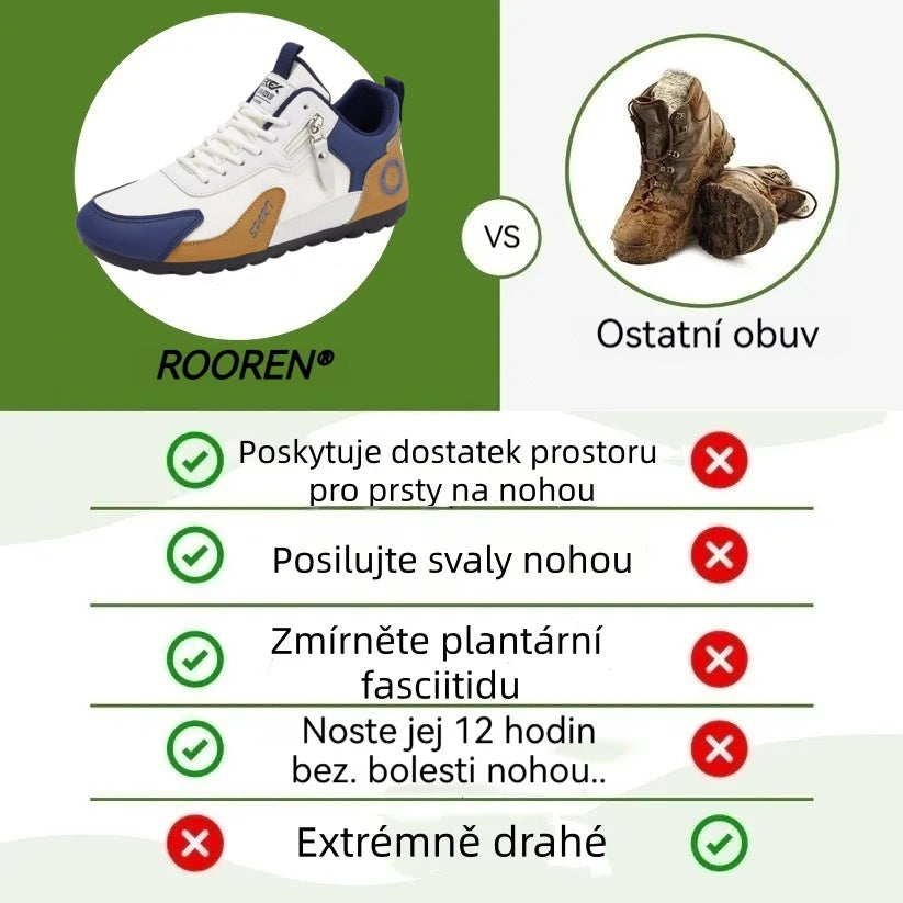 Rooren® | Nový produkt na trhu, poloviční cena po omezenou dobu. Ergonomický design, vynikající odpružení a korekce chůze.