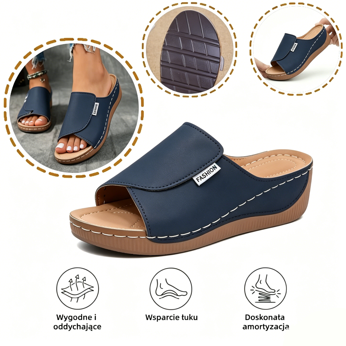 [🎁Dnes za poloviční cenu - nenechte si to ujít] Ergonomicky tvarované ortopedické sandály - bezbolestná chůze👞usnadňují chůzi