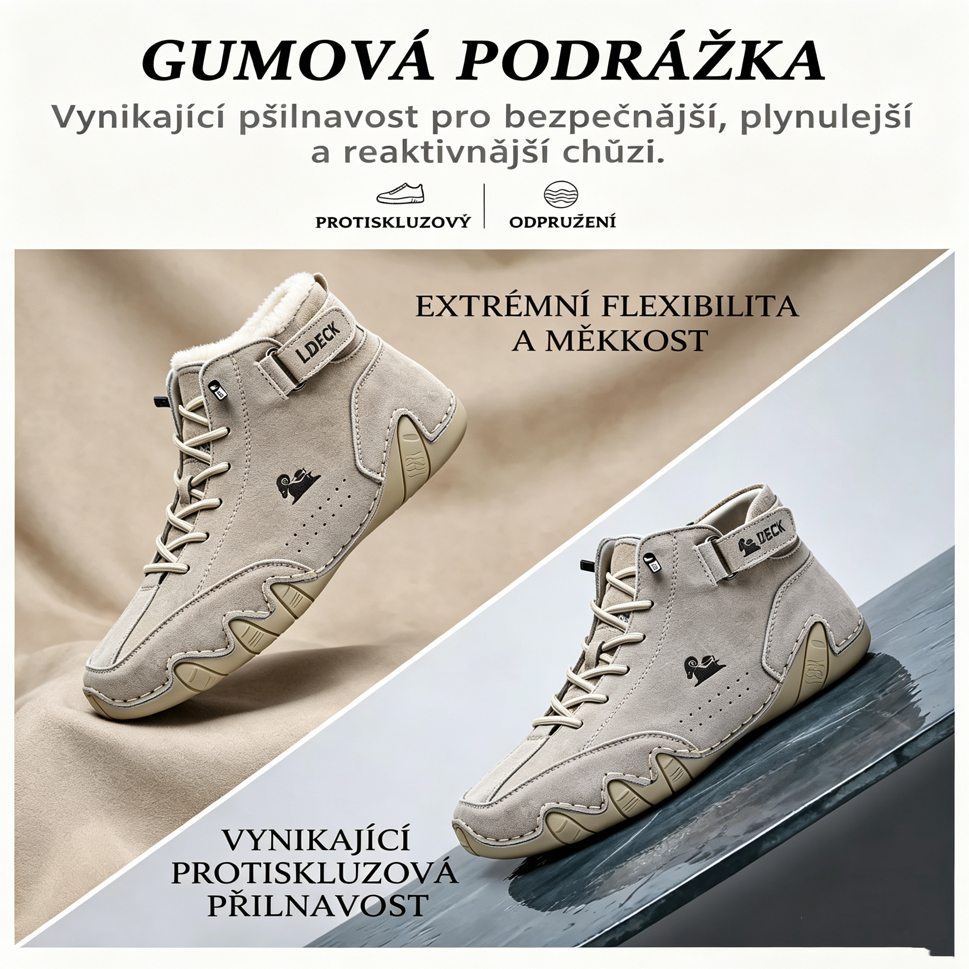 🔥Časově omezená nabídka, sleva 50 %✅Stylové, měkké a pohodlné kotníkové boty (podpora klenby pro snadnější chůzi)